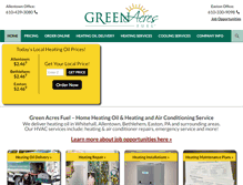 Tablet Screenshot of greenacresfuel.com